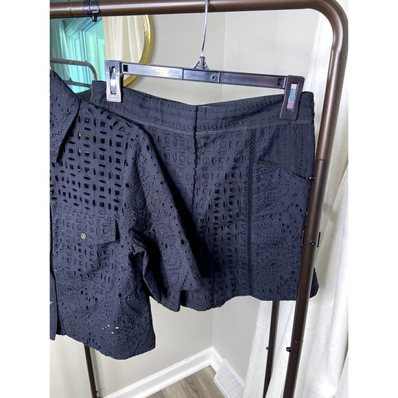 Veronica Beard Set - Spruce Top and Fabian Eyelet Shorts size 4 - Picture 9 of 10